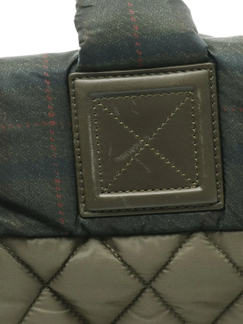 Pre-owned Chanel 2013-2014 Coco Coon Mm Tote Bag In Green