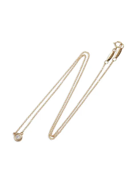 Tiffany & Co. Pre-Owned 2010s 18K rose gold By the Yard diamond necklace