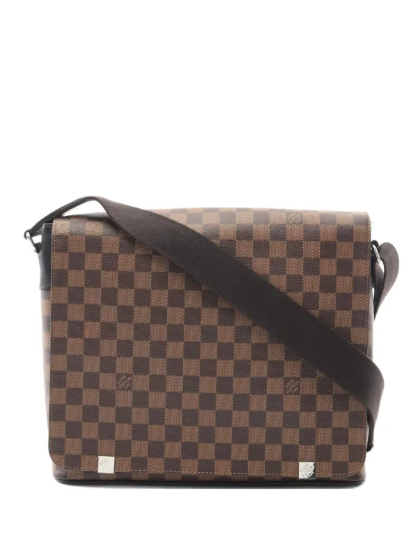 Lv Damier Hunter Messenger Bag Louis Vuitton Pre-Owned 2007