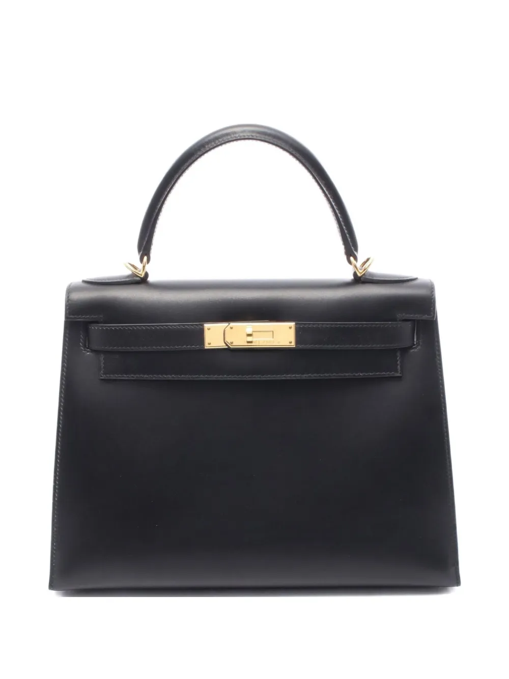 Hermès Pre-Owned 2002 Kelly 28 handbag | Black | Image 1