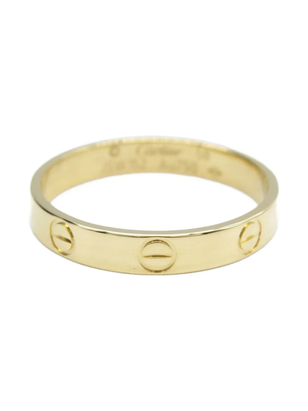 Pre-owned Cartier 2010s 18k Yellow Gold Mini Love Ring