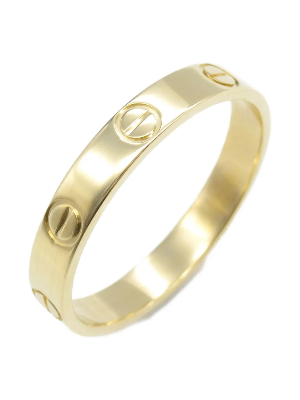 Pre-owned Cartier 2010s 18k Yellow Gold Mini Love Ring