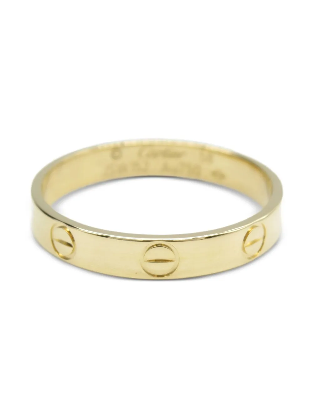 Cartier 2010s 18K yellow gold mini Love ring | Gold | Image 1