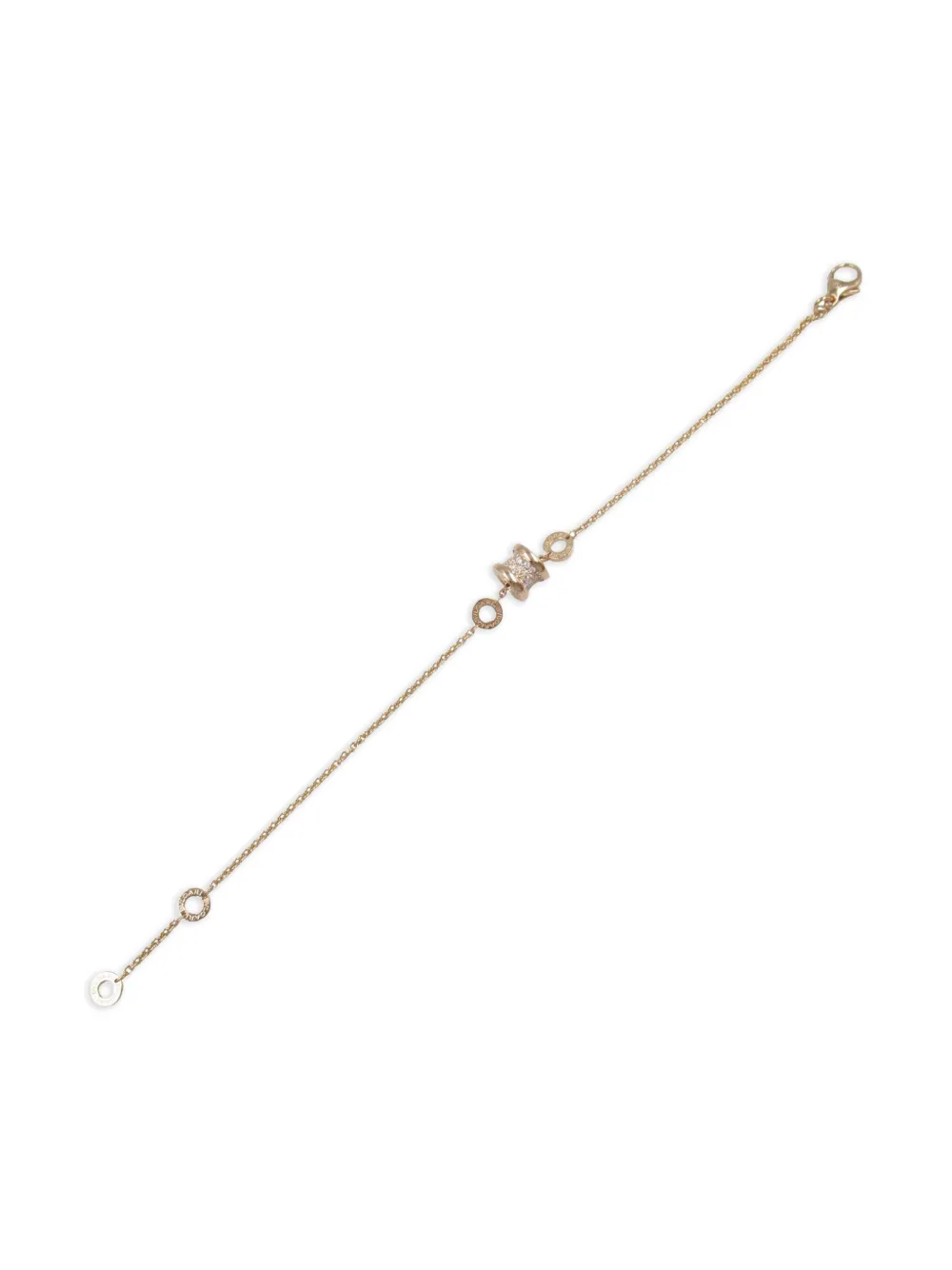 Bvlgari Pre-Owned 2010s 18K rose gold B-zero1 diamond bracelet | Image 2