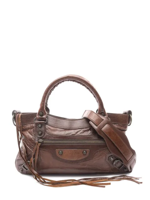 Balenciaga Pre-Owned 2000s City leather bag