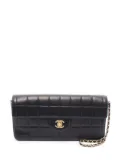 CHANEL Pre-Owned 2000-2002 chocolate-bar cross-body bag - Black