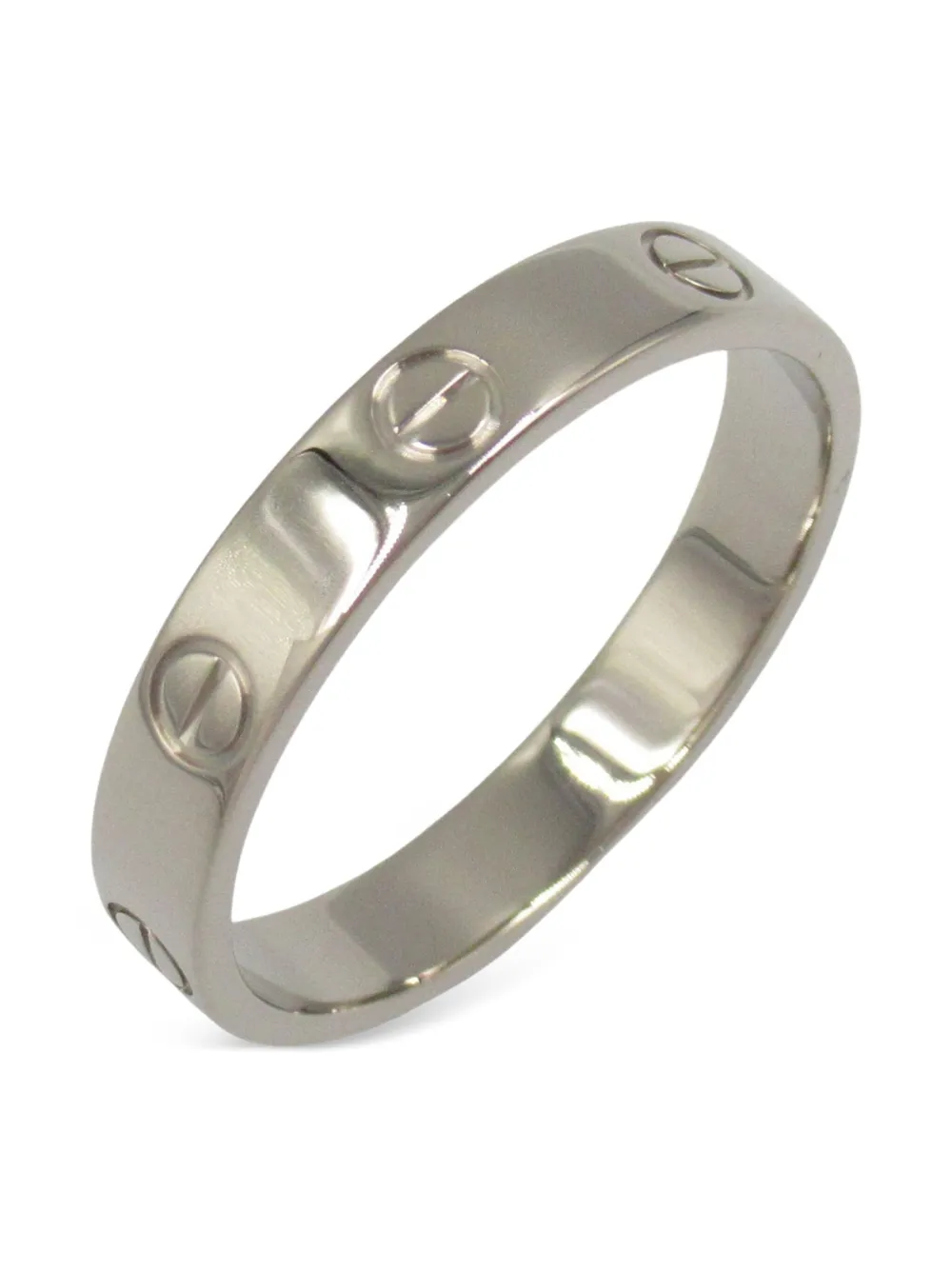 Cartier 2010s 18K white gold mini Love ring | Women | Image 2