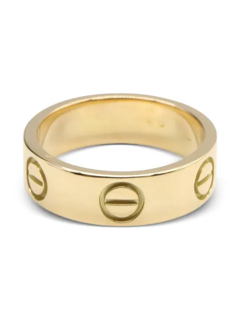 Cartier 10s 18K yellow gold Love ring