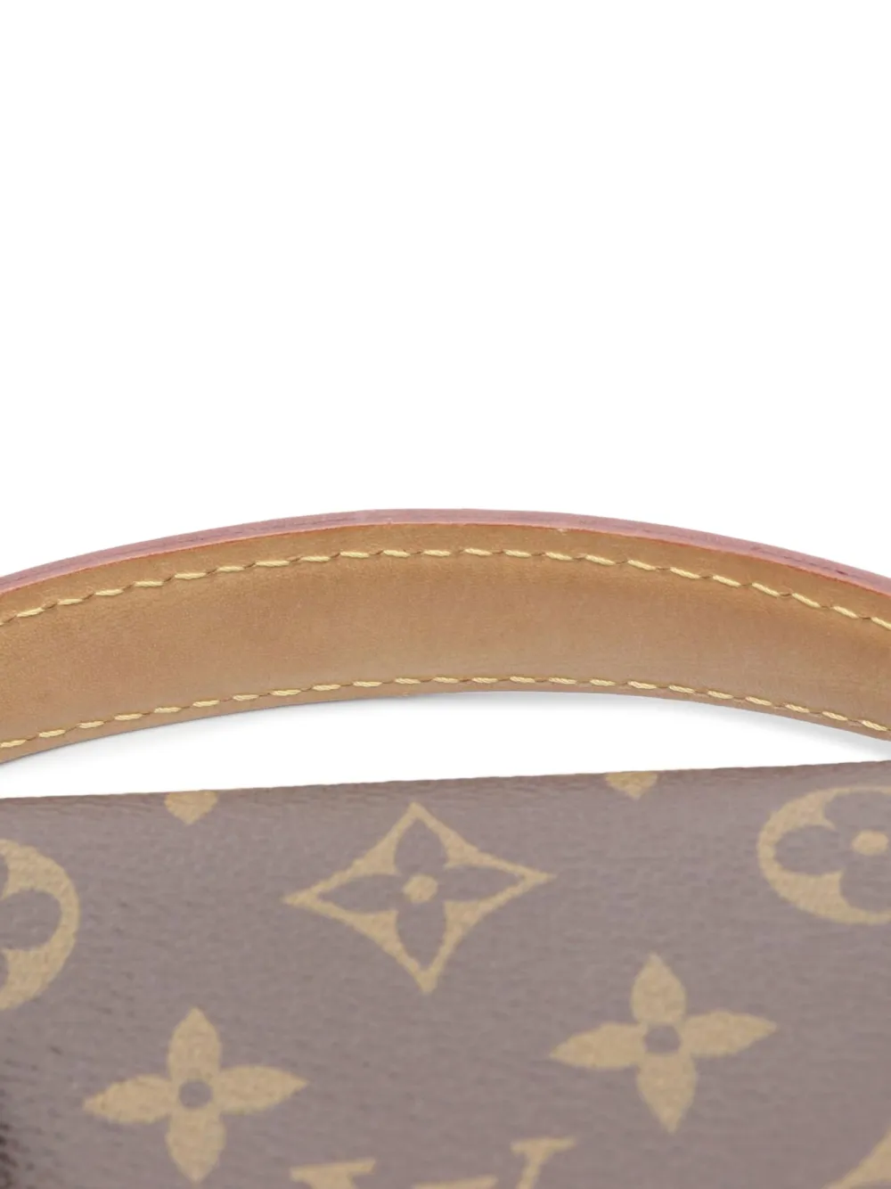 Pre-owned Louis Vuitton 2021 Pochette Metis Handbag In Brown