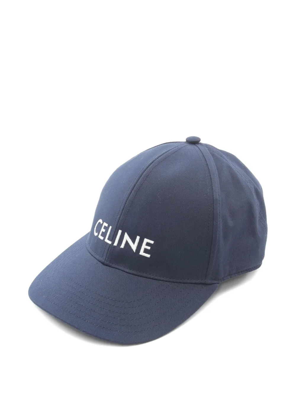 Celine Pre-Owned 2010s logo baseball cap | Blue | Image 1