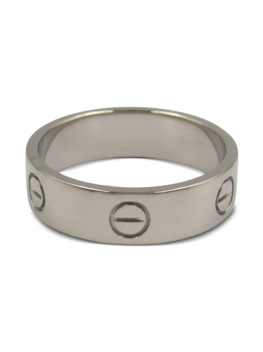 Cartier 2010s 18K white gold Love ring | Silver | Image 1