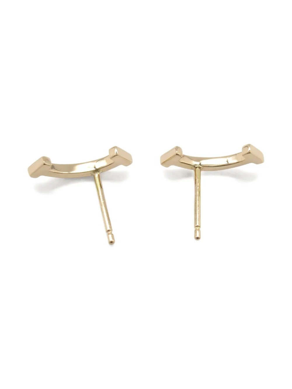 Tiffany & Co. Pre-Owned 10s 18K rose gold T-Smile earrings | Image 2