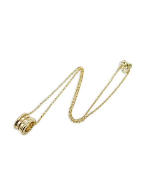 Bvlgari Pre-Owned 2010s 18K yellow gold B-zero1 necklace