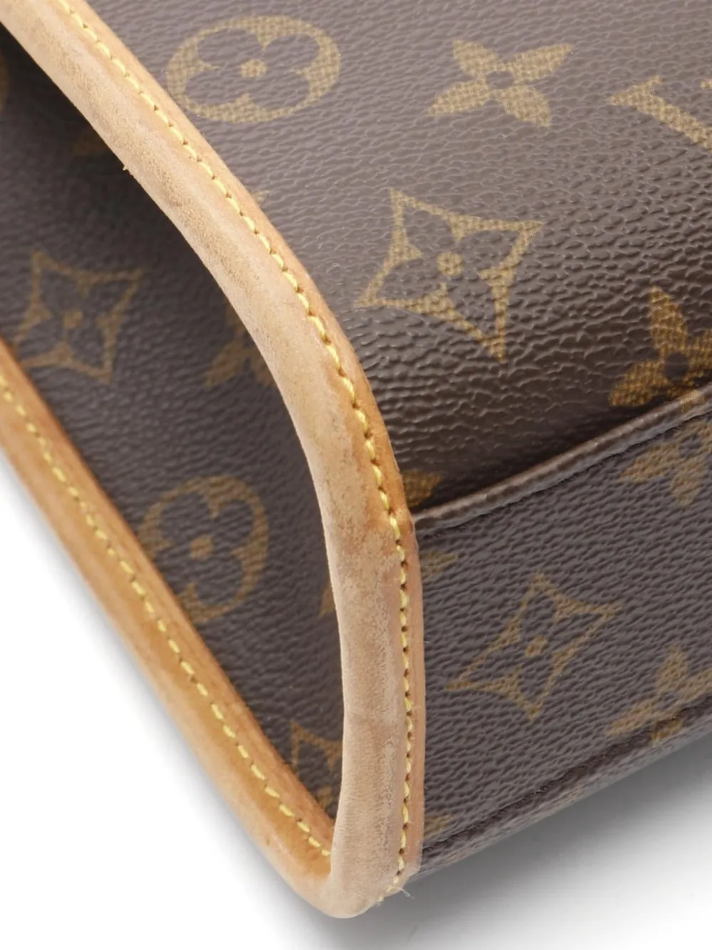 Pre-owned Louis Vuitton 2001 Bel Air Handbag In Brown