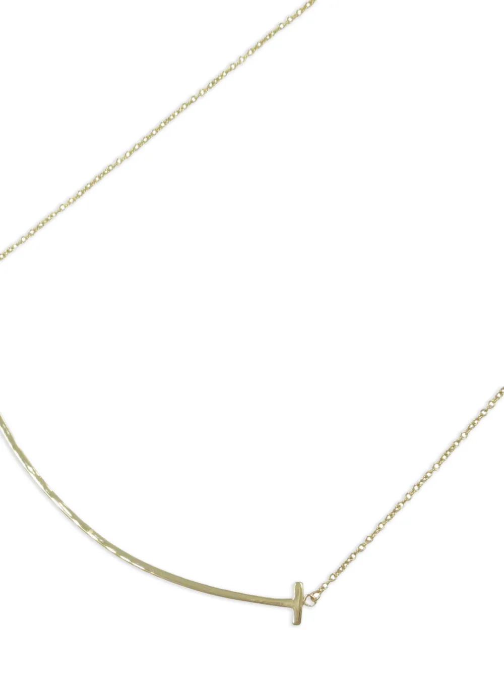 Tiffany & Co. Pre-Owned collar T-Smile grande en oro amarillo de 18 ct 2010 | Image 2