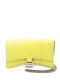 Balenciaga Pre-Owned 10s crocodile-embossed wallet - Yellow