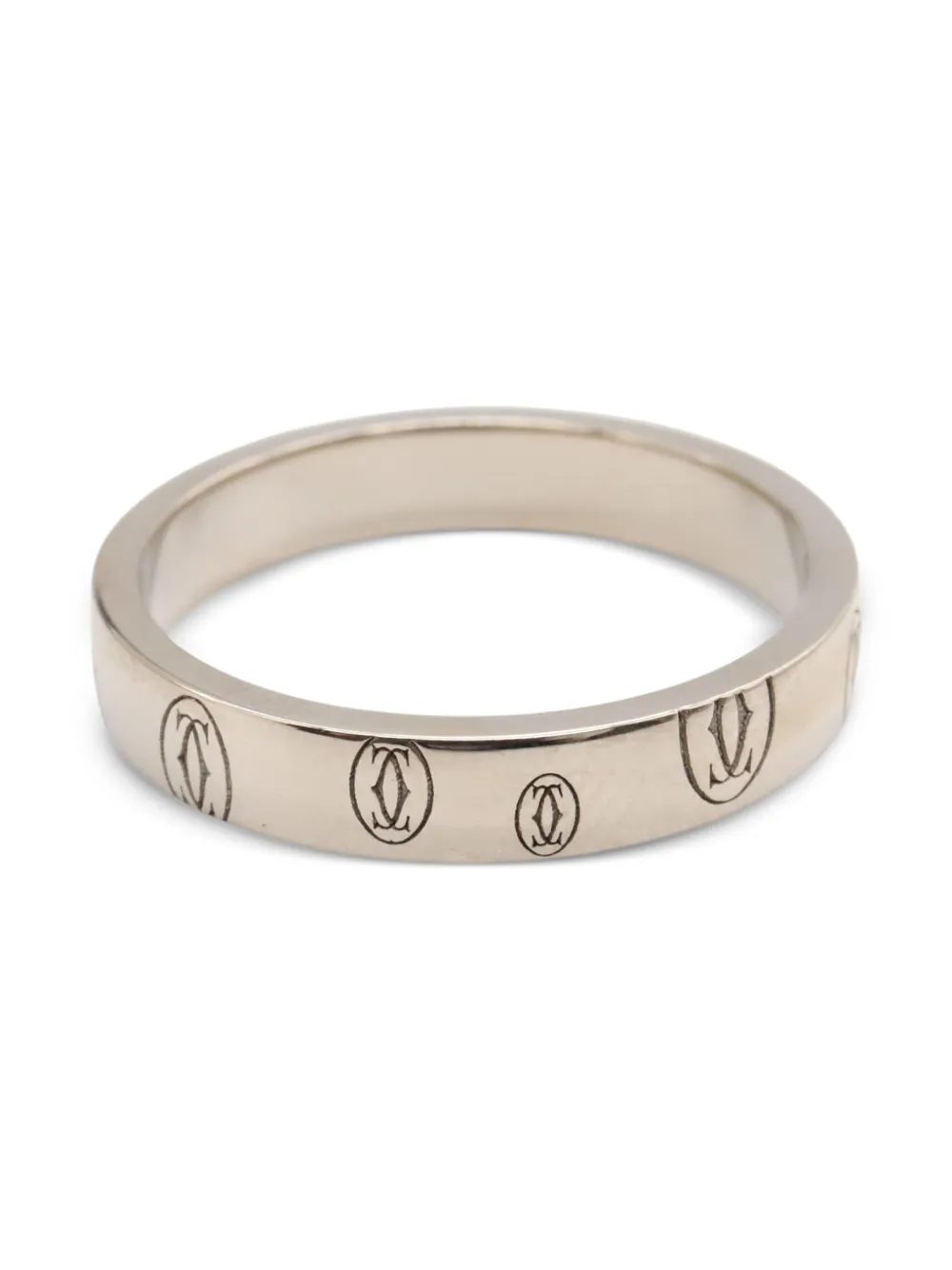 Cartier 2010s 18K white gold Happy Birthday ring | Silver | Image 1