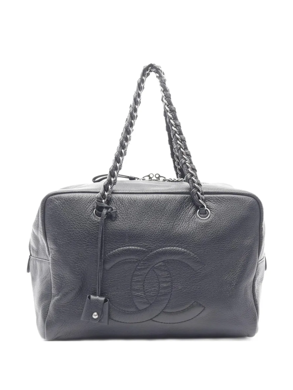CHANEL Pre-Owned 2005-2006 レザーハンドバッグ - ブルー CHANEL Pre-Owned 2005-2006 レザーハンドバッグ - ブルー
