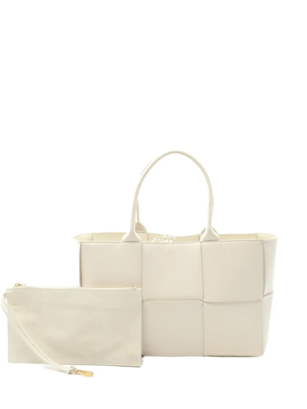 Bottega Veneta Pre-Owned 2000s maxi Arco tote bag - Bianco