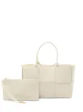 Bottega Veneta Pre-Owned 2000s maxi Arco tote bag - White