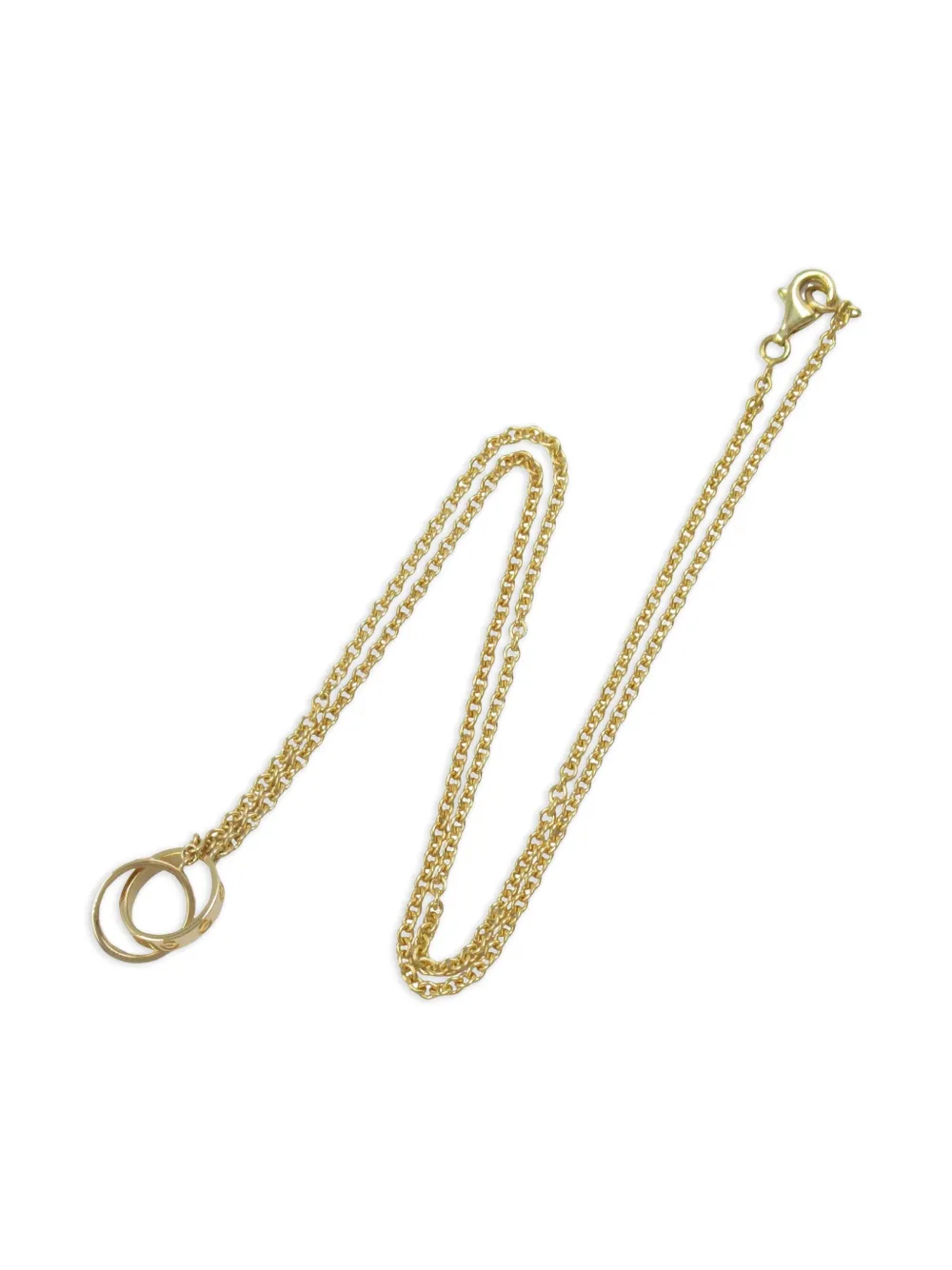 Cartier 2010s 18K yellow gold Baby Love necklace - ゴールドトーン Cartier 2010s 18K yellow gold Baby Love necklace - ゴールドトーン