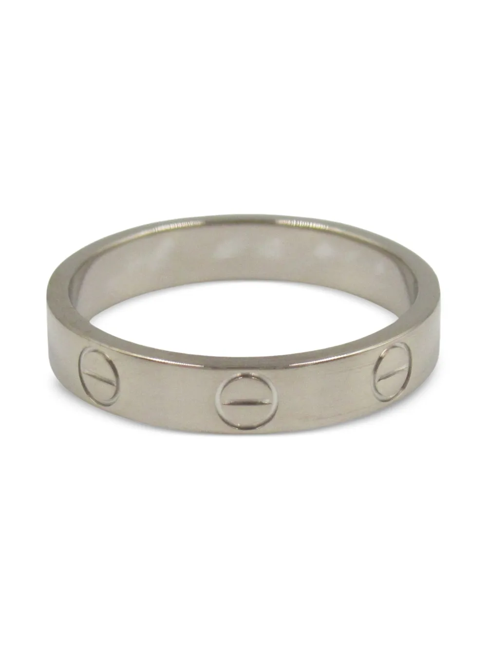 Cartier 18K白金 Mini Love 戒指（2010年代典藏款） | 银色 | Image 1