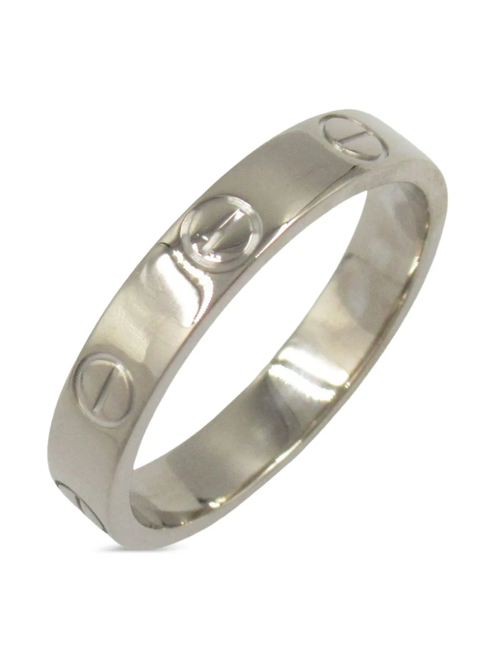 Cartier 18K白金 Mini Love 戒指（2010年代典藏款） | Image 2