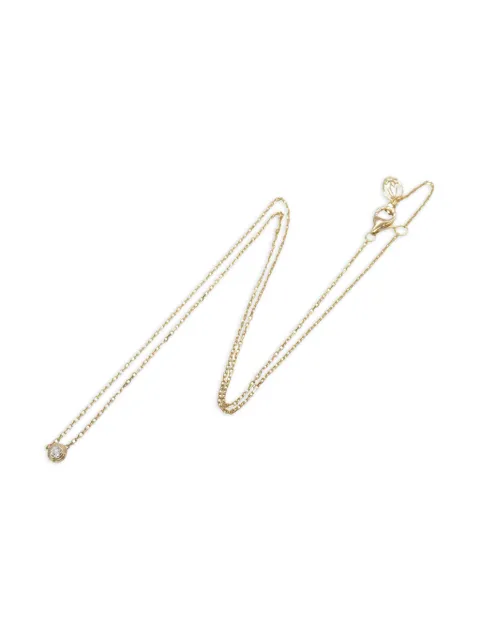 Cartier 10s 18K rose gold D'Amour diamond necklace