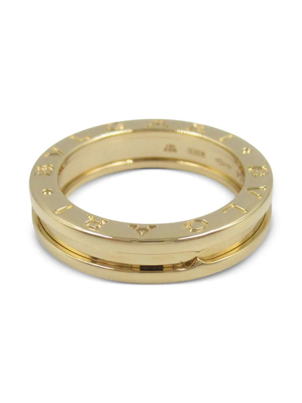 Bvlgari Pre-Owned 2010s 18K yellow gold B.zero1 ring | Women | Image 2
