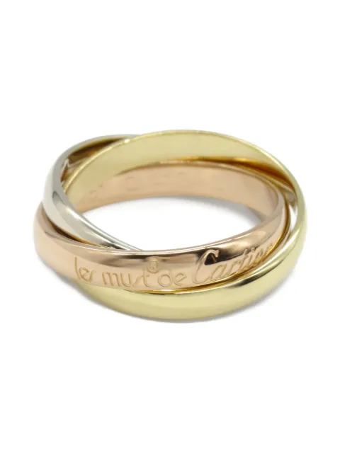 Cartier 2010s 18K gold Trinity ring