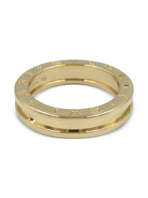 Bvlgari Pre-Owned 2010s 18K yellow gold B.zero1 ring