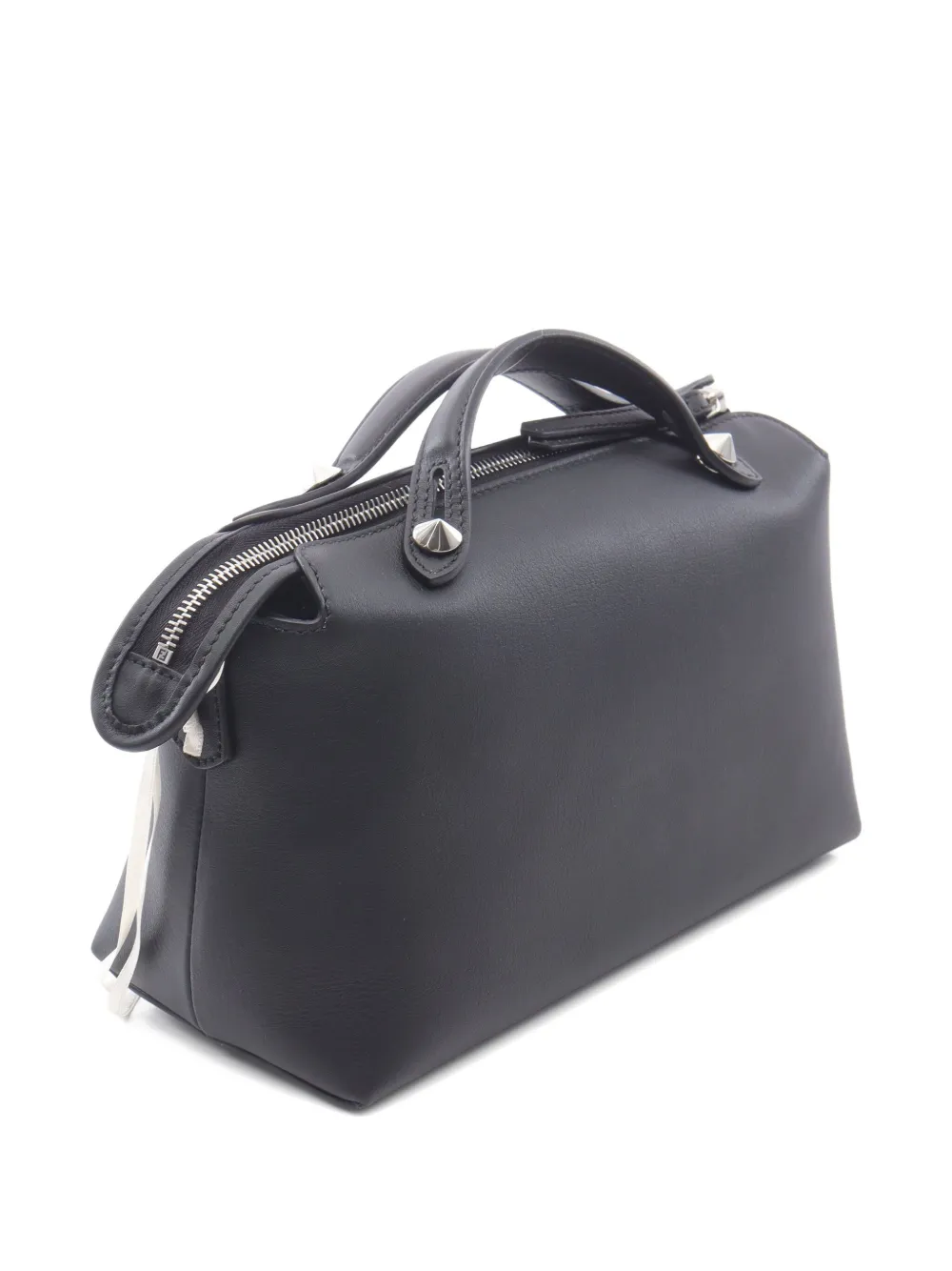 Pre-owned Fendi 2020s Medium By The Way Handbag In Black