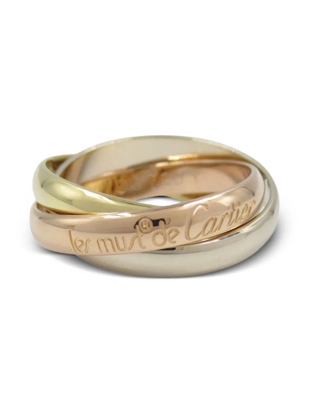 Cartier 10s 18K gold Trinity ring | Image 2