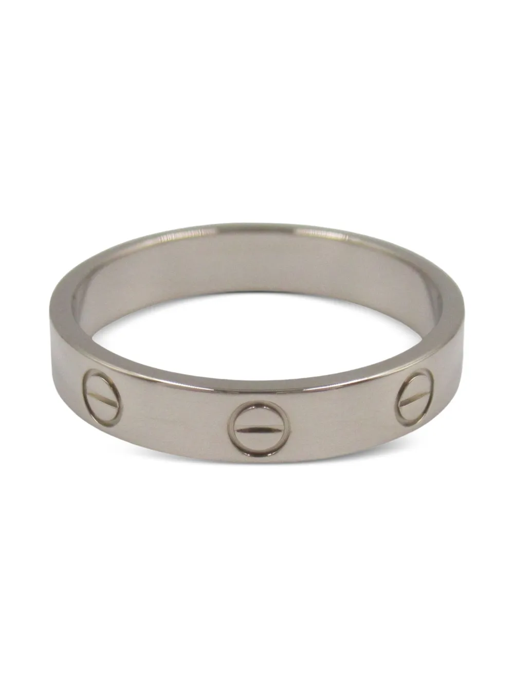 Cartier 2010s 18K white gold Love ring | Silver | Image 1