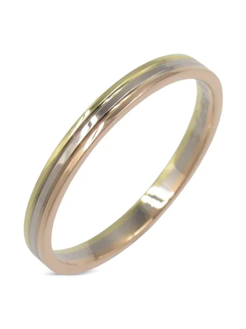 Cartier 10s 18K gold Vendome ring  