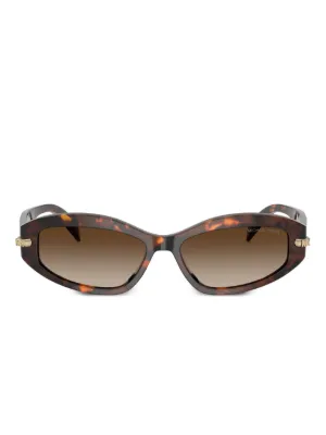 Michael Kors Tortoiseshell cat-eye Sunglasses | Brown | FARFETCH display picture 3