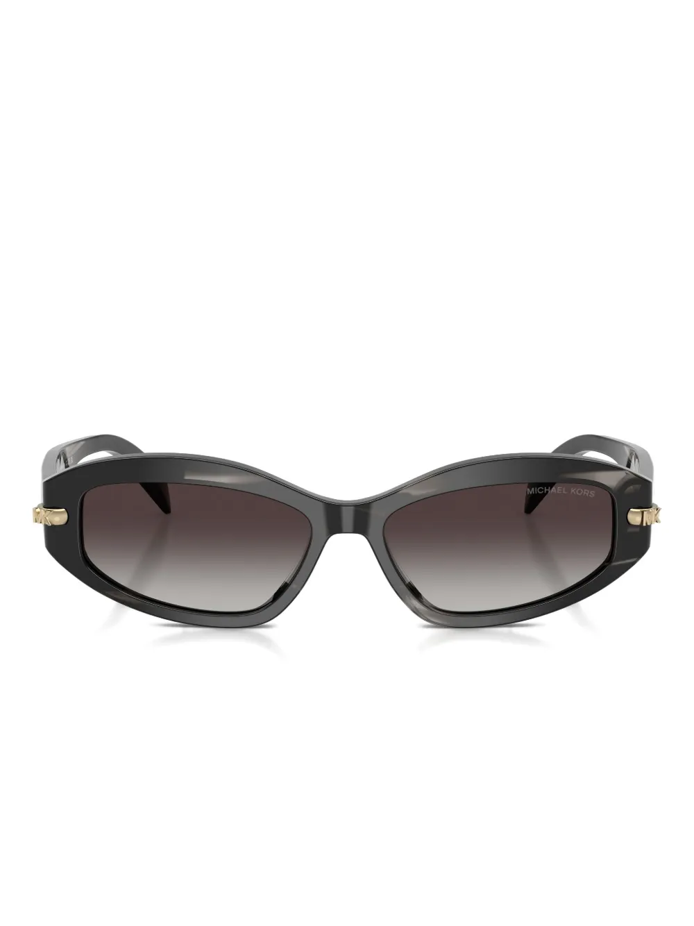 Michael Kors Geometric-frame Sunglasses In Gray