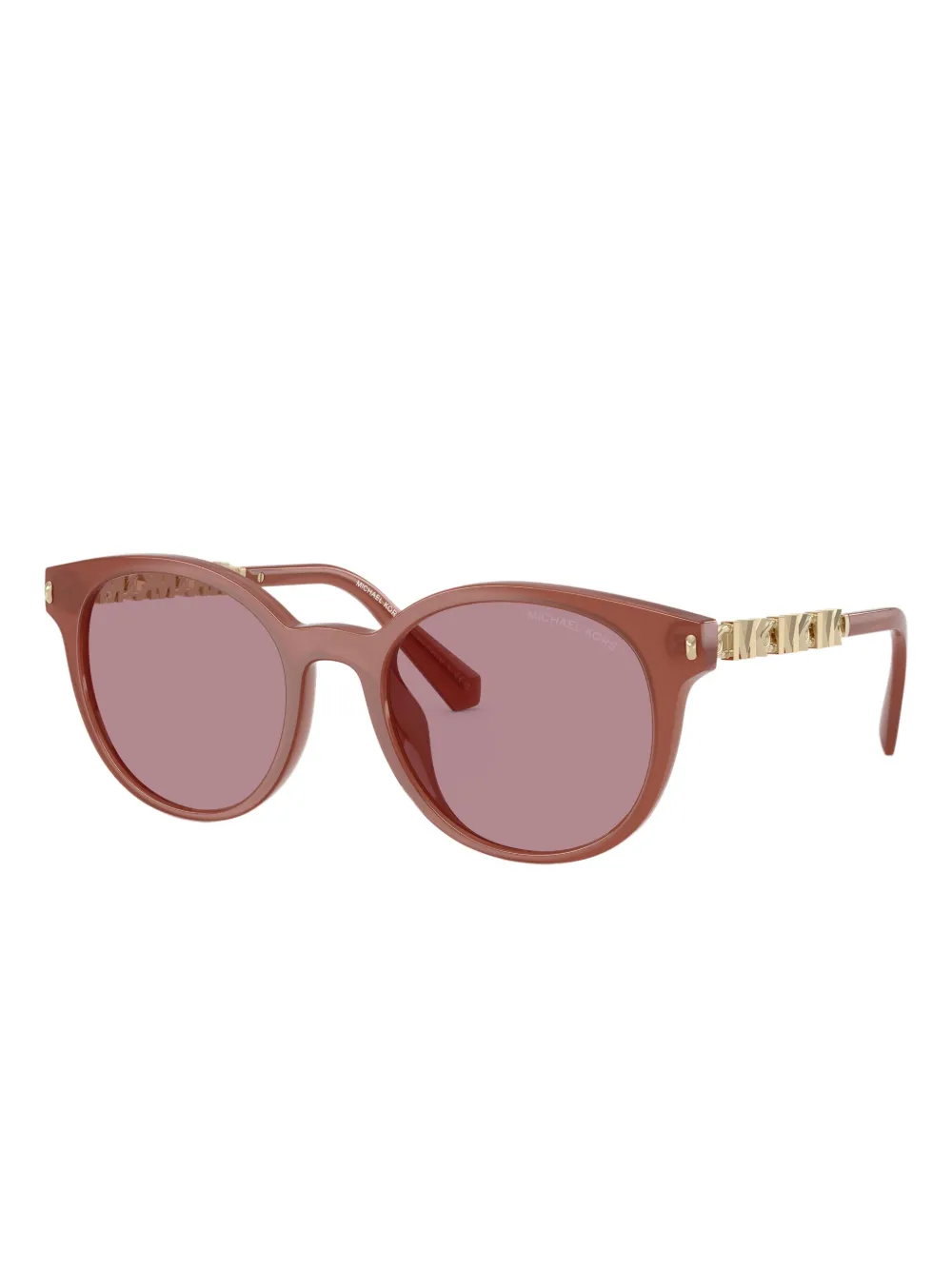 Michael Kors logo-plaque round sunglasses | Image 2