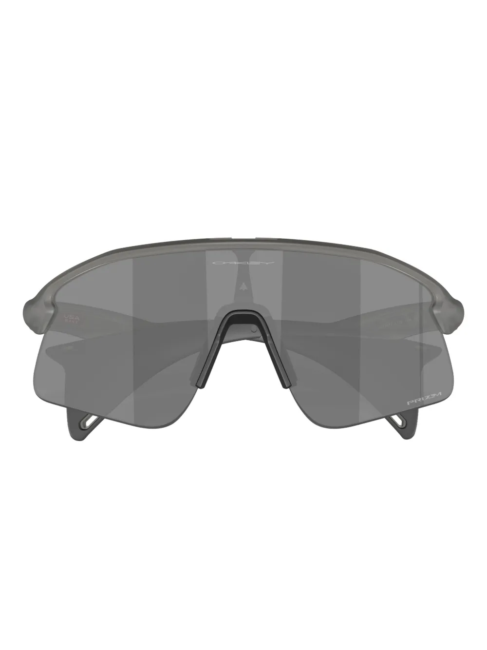 Oakley Zonnebril met geometrisch montuur Grijs