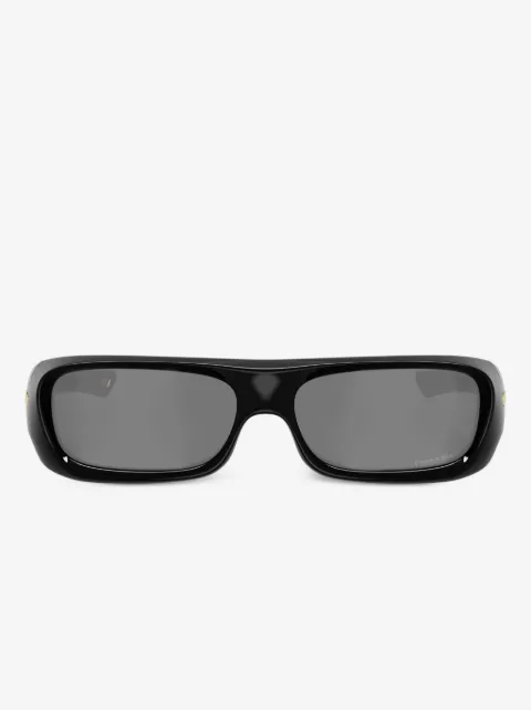 Oakley Zonnebril met biker montuur en getinte glazen