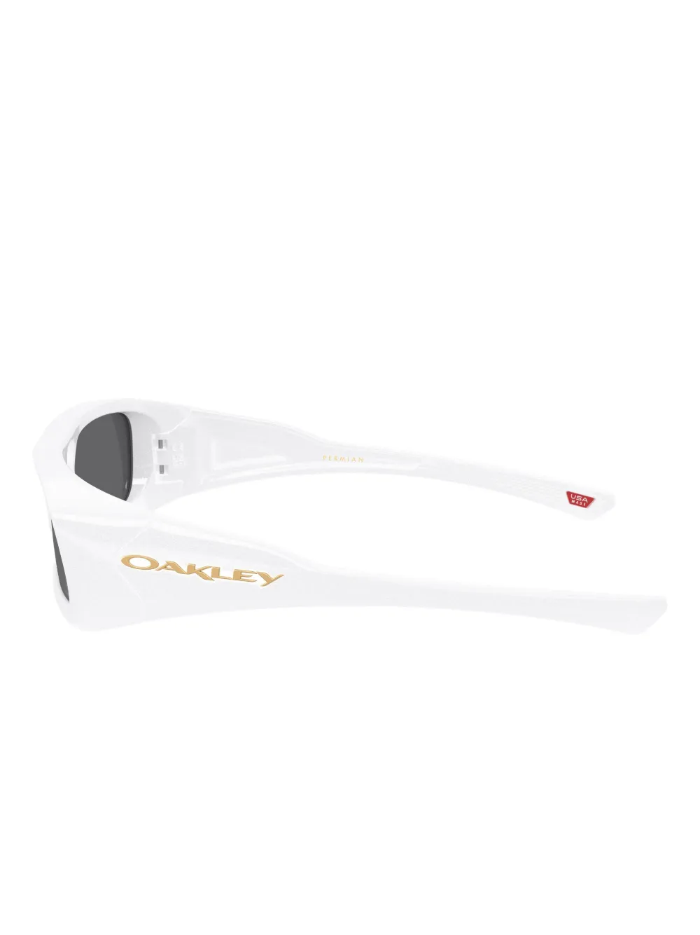 Oakley Permian Rectangle-frame Sunglasses In Gray