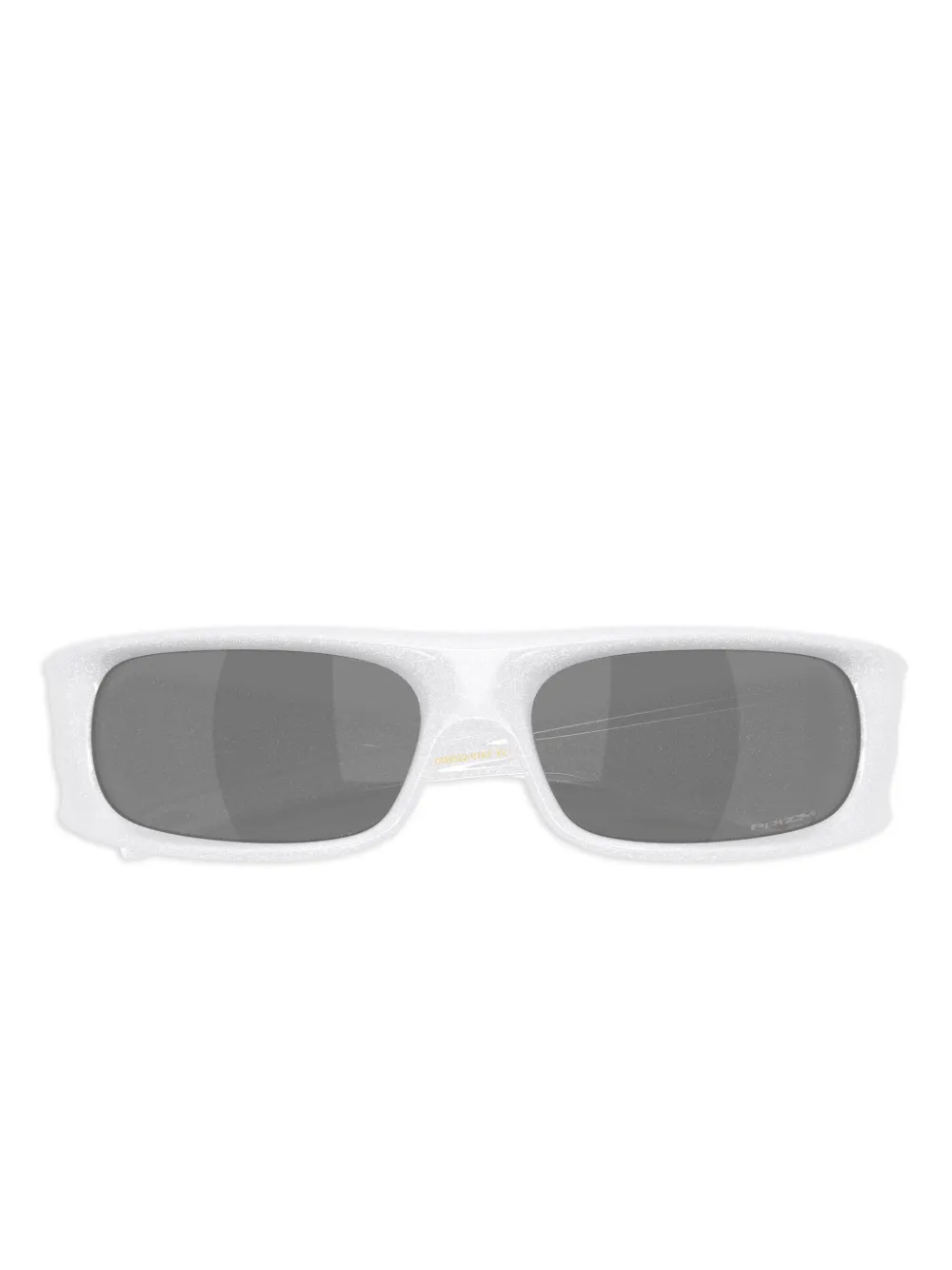 Oakley textured rectangle sunglasses | White | Image 1
