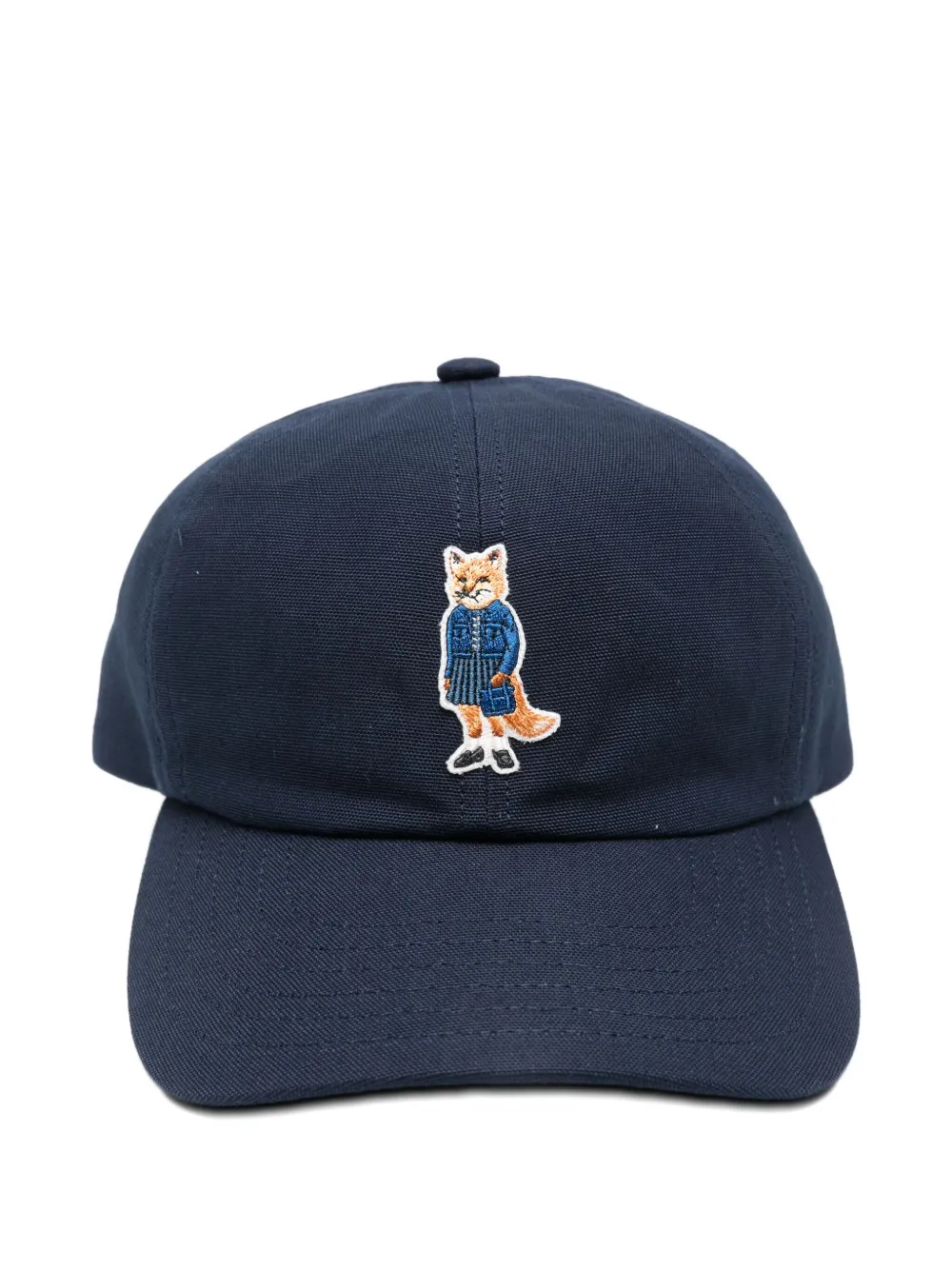 Maison Kitsuné fox-embroidered baseball cap | Image 2