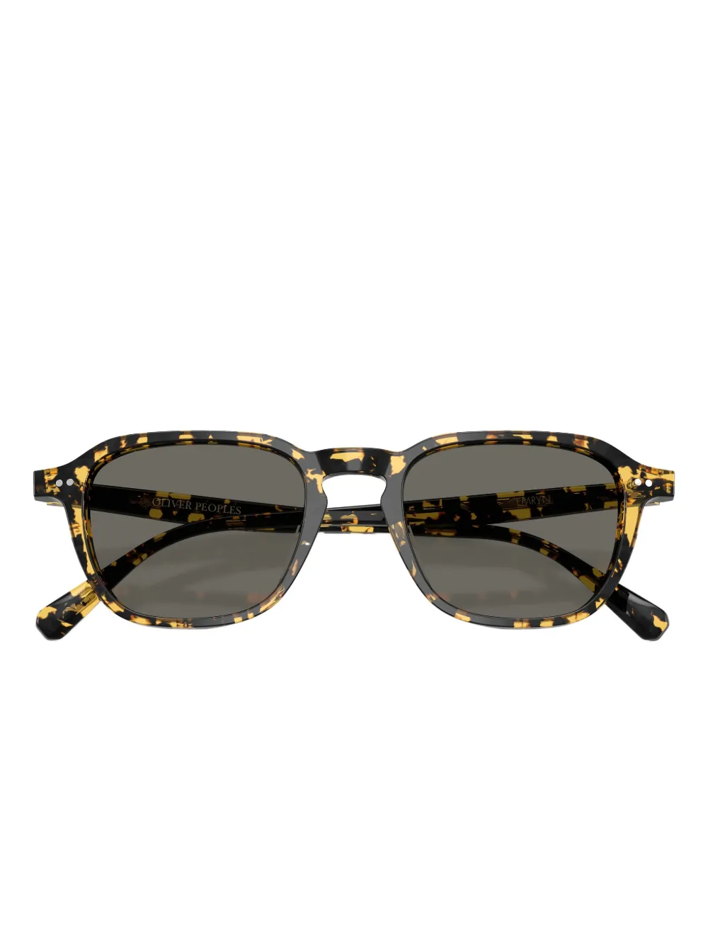 Oliver Peoples Tortoiseshell Square-frame Sunglasses In Multi