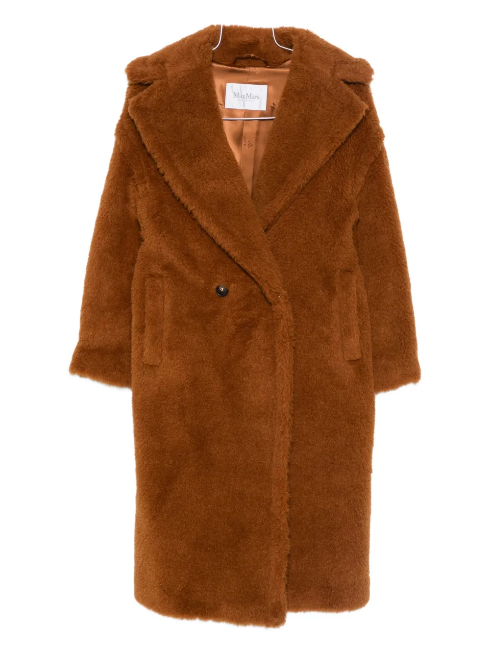 Max Mara wool-blend double-breasted coat | Brown | Image 1