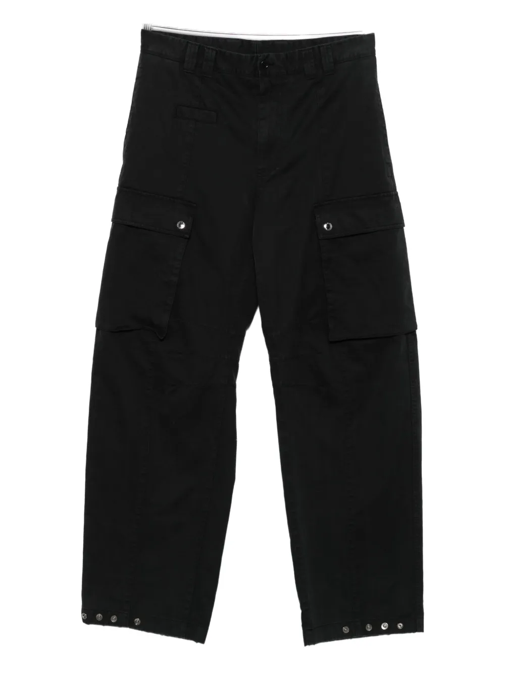 Dolce & Gabbana Cotton Cargo Trousers Clothing In Black