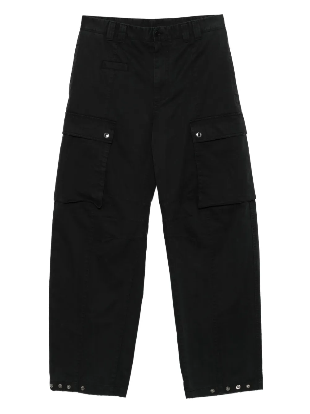 Dolce & Gabbana cargo-pocket button-fastening trousers | Black | Image 1
