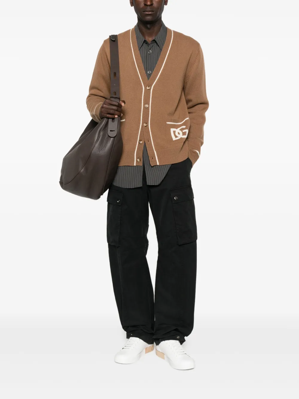 Dolce & Gabbana cargo-pocket button-fastening trousers | Regular-Fit & Straight Leg Pants | Image 2