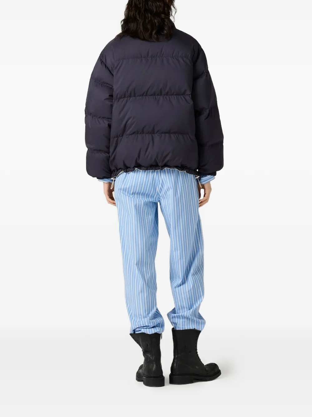 Miu Jack met hoge hals Blauw