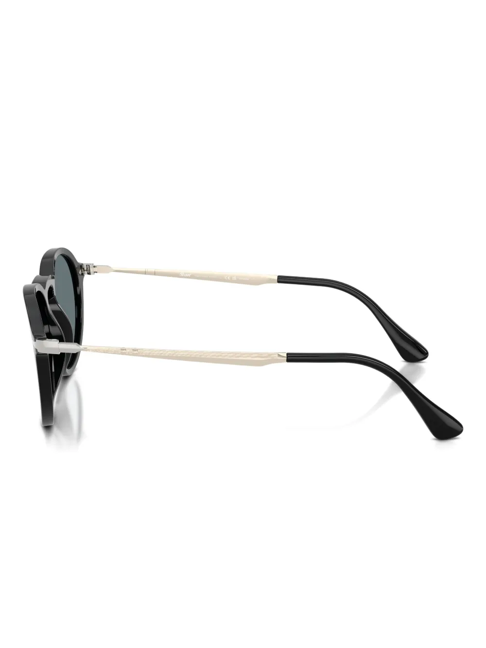 Persol Round-frame Sunglasses In Black